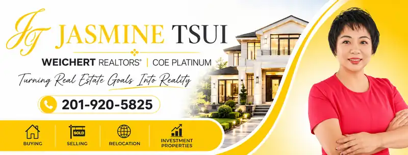 Jasmine Tsui 徐佳美, Chinese-speaking real estate agent serving Edison, Metuchen and East Brunswick NJ - Weichert Realtors COE Platinum - call 201-920-5825 for buying, selling, relocation and investment properties