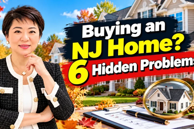 Central Jersey home inspection: Jasmine Tsui, Central Jersey Realtor, on 6 hidden problems fall curb appeal hides from NJ home buyers