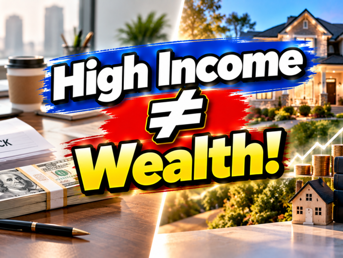 High Income ≠ Wealth
