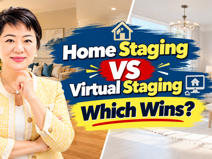 Home staging vs virtual staging Central Jersey guide by Jasmine Tsui, Chinese speaking Realtor Edison Metuchen East Brunswick NJ, Weichert COE Platinum