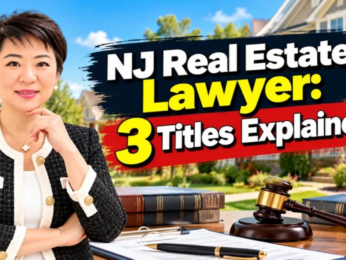 Central Jersey real estate attorney: lawyer vs attorney vs Esq., 3 titles explained by Jasmine Tsui, Central Jersey Realtor, Weichert Realtors Edison NJ