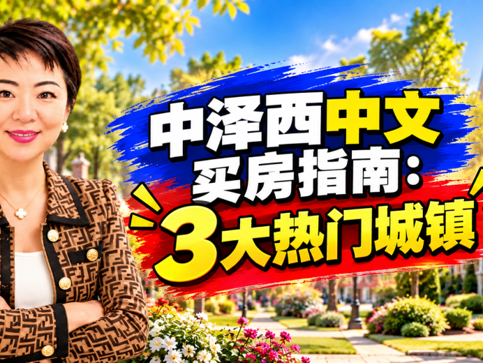 中泽西买房指南：3大热门城镇